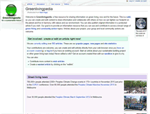 Tablet Screenshot of greenlivingpedia.org